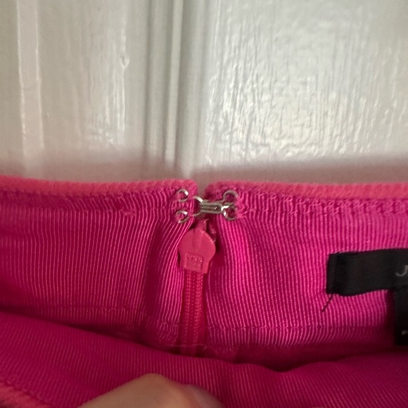 J. Crew Bold Pink Mini Skirt - Picture 3 of 7